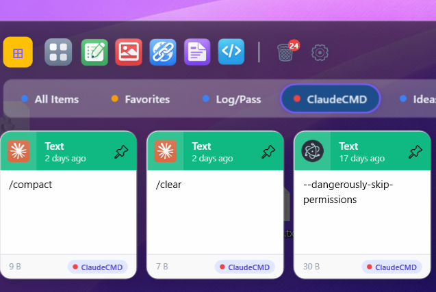 Pinboard Organization